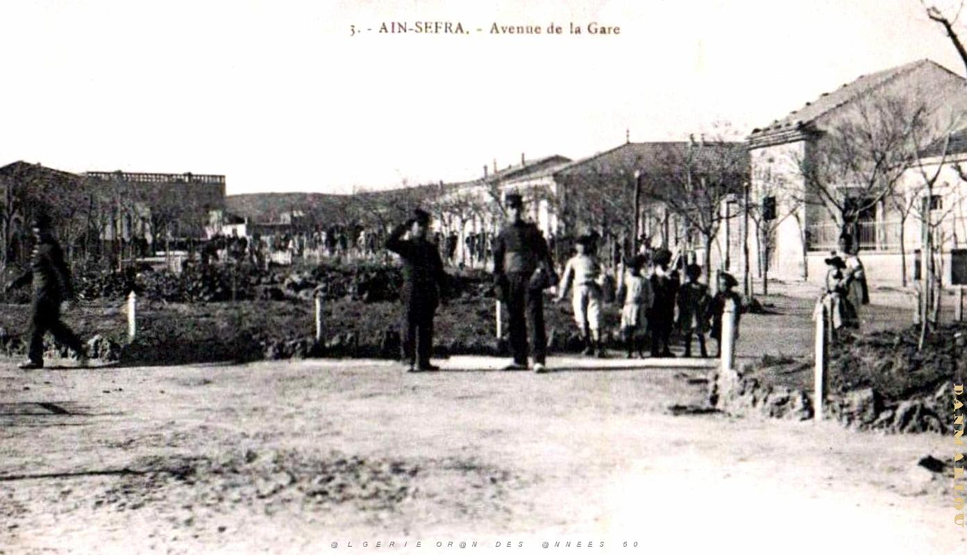 Ain-Sefra - Avenue de la Gare    .jpg